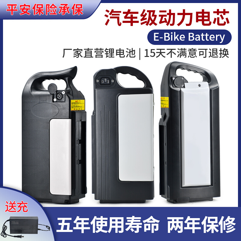 48V12AH电动车锂电池台铃绿源雅迪爱玛新日20ah大容量外卖用电瓶