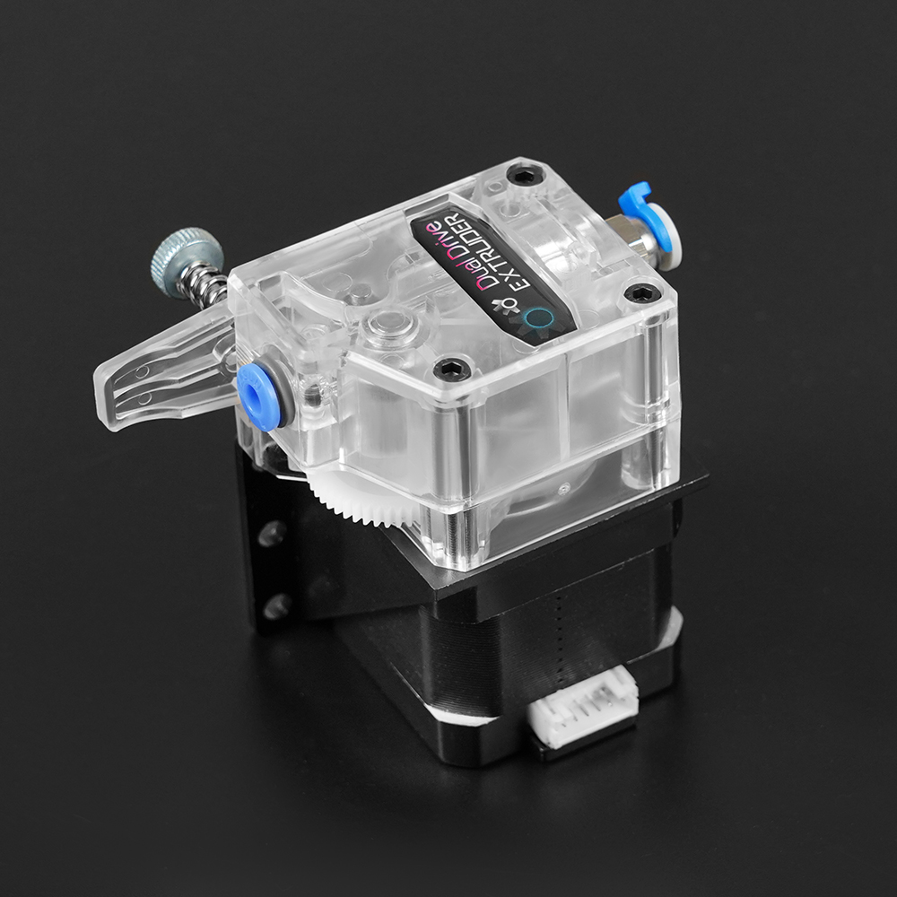 3D打印机配件 新款BMG挤出机 透明款 双齿轮送料软性耗材可用