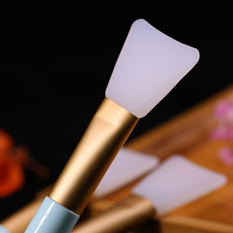 美容院用品硅胶面膜刷子软毛化妆刷水晶调膜棒 DIY自制面膜刷工具