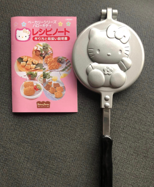 凯蒂猫Kitty松饼机鸡蛋糕模具烤盘蛋糕 绝版品 Sanrio 三丽鸥