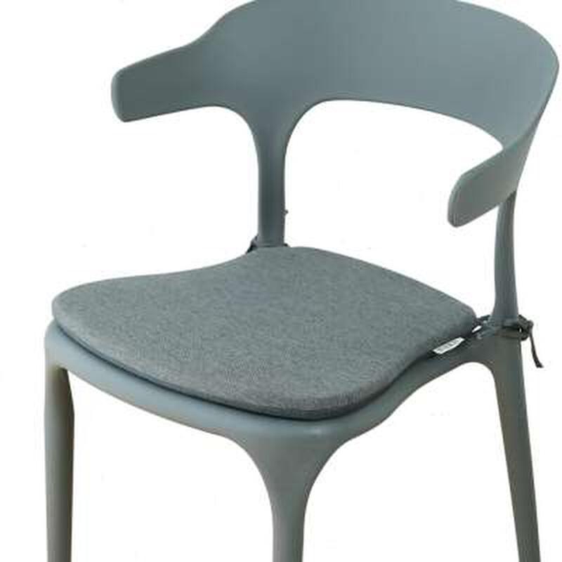 牛角椅坐垫家用椅子垫子餐桌椅垫北欧简约休闲椅塑料靠背椅座垫