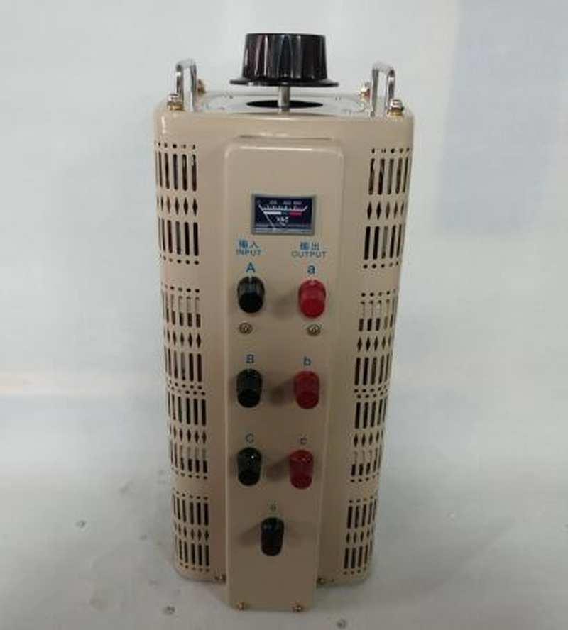 调压器380v大功率升压器15KW全铜可调变压器三相自耦调压器