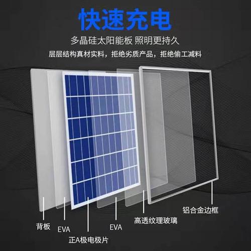 太阳能灯光伏板太阳发电板6V6W12W15W20W25W30W 充3.2V3.7V电池用