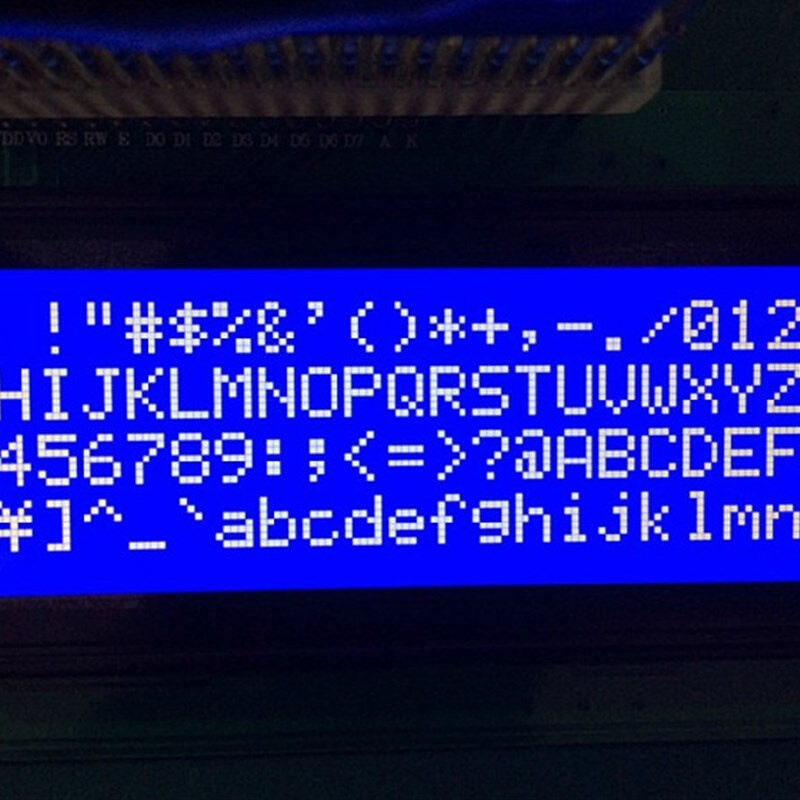 兰屏 2004A液晶屏 J204A字符显示液晶模块20*4 5V LCD/LCM 蓝屏