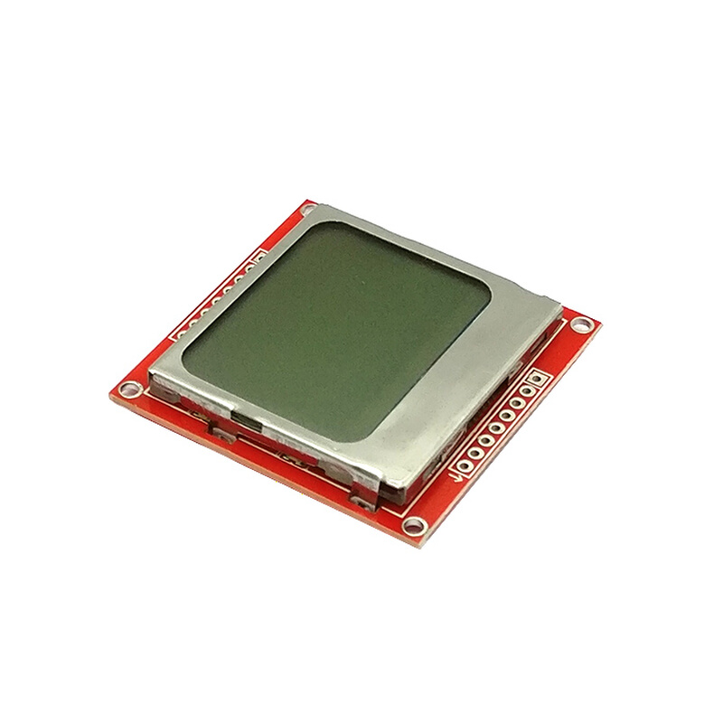 。Nokia 5110 LCD 红屏 液晶屏模块 红色PCB