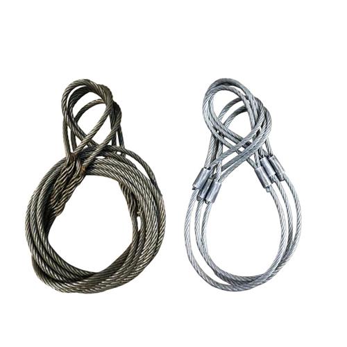 手工编织钢丝绳吊具16MM插编吊装塔吊吊车专用起重18软油丝绳子14