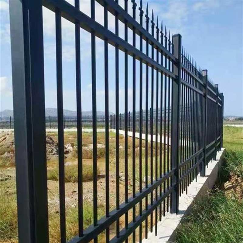 锌钢铁艺围墙护栏别墅庭院小区工厂围栏隔离栏篱笆栅栏学校铁栏杆