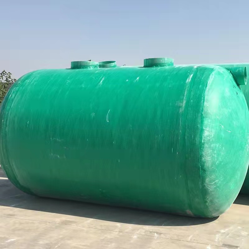 玻璃钢化粪池农厕改造沉淀池缠绕成品化粪池污水处理设备隔油池