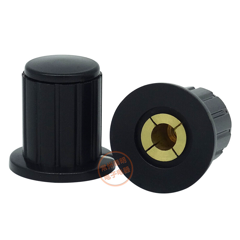 。WXD3-13 12多圈可调电阻电位器帽子旋钮帽 键帽 KYP16-16-4J黑