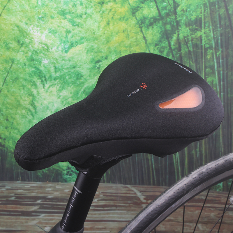 SR自行车坐垫套山地车座垫套舒适记忆海绵硅胶鞍座套软捷安特装备