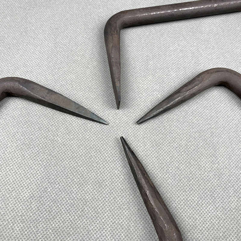 木工小撬棍特种钢圆形小撬棒铝模小撬杠工地调模用工具扁头小翘棍