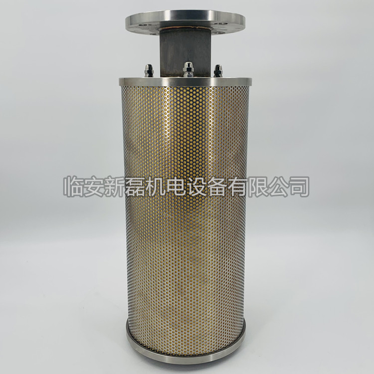 DN65不锈钢排气消声器 2.5寸接口空压机干燥机电磁阀蝶阀排气消音