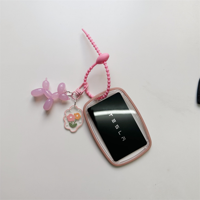 适用于特斯拉tesla3卡片钥匙套专用modelY壳汽车包可爱配件女日韩