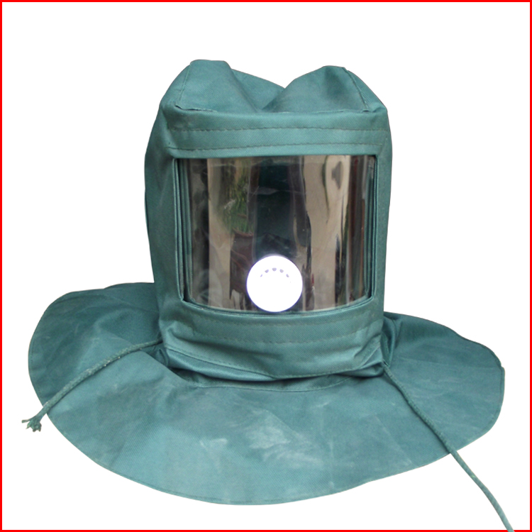 包邮防尘面罩具工业粉尘打磨喷油漆喷砂灰尘专用全面罩防护披肩帽