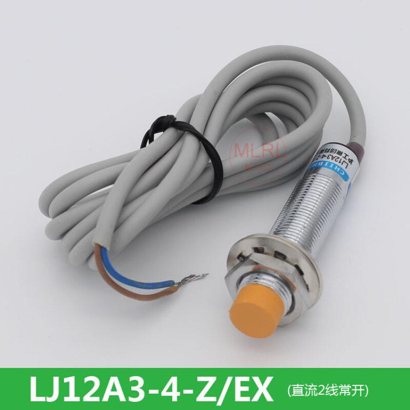 沪工 接近开关 LJ12A3-4-Z/EX 直流DC24V两线常开 M12金属传感器