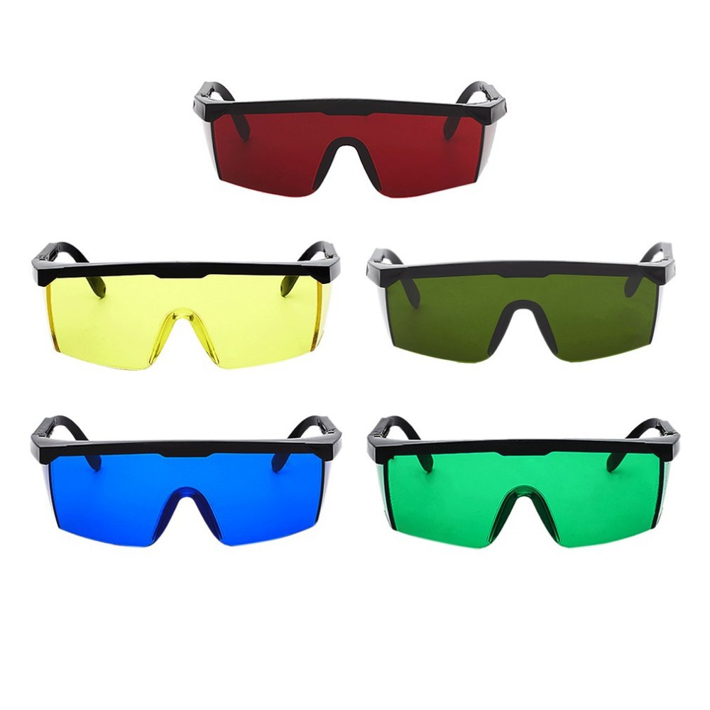 跨境护目镜红色绿色增透镜防护劳保工作眼镜激光镭射红外线眼罩