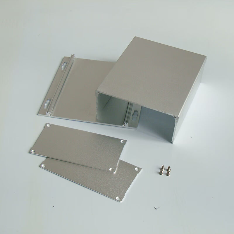 铝外壳控制器电源铝型材加工定制仪器仪表工控机箱铝合金壳体开模