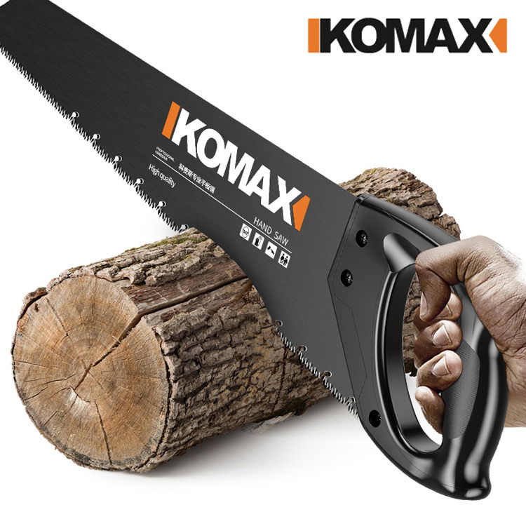 德国KOMAX锯子手锯果树手工锯伐木锯园林工具家用木工锯板锯钢锯