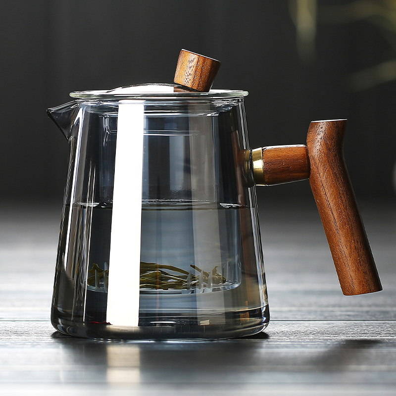 玻璃茶壶泡茶器家用套装功夫沏茶加厚耐高温茶具茶水分离2024新款