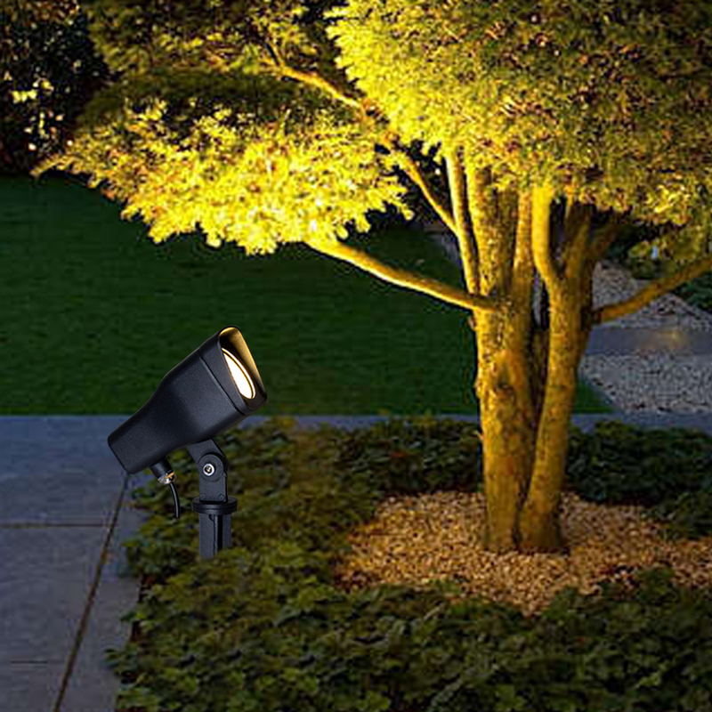 新品照树灯小区庭院景观投光灯led户外防水花园射灯别墅绿化照射