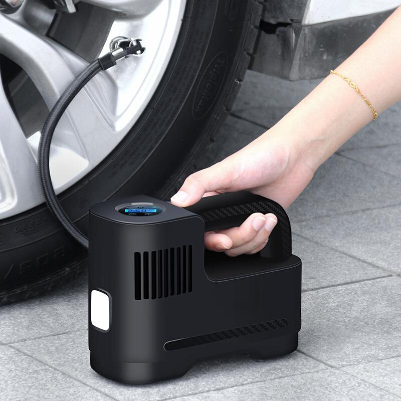 充气泵车载打汽车便携气泵式电动无线车用轮胎多功能小轿车气筒加