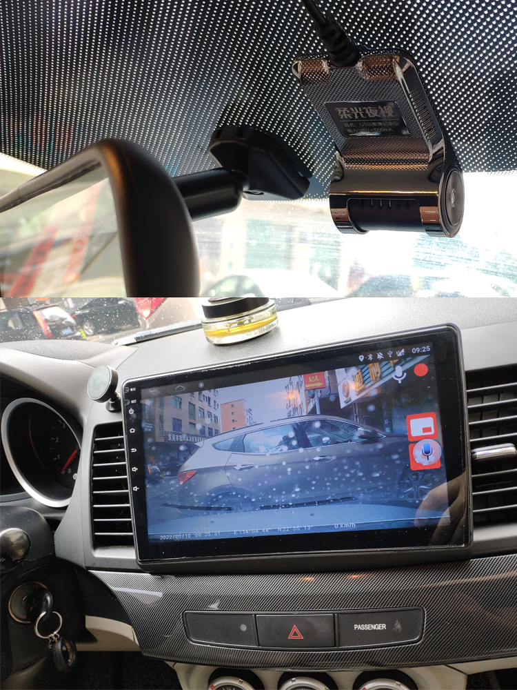 安卓大屏导航usb行车记录仪专用车机中控摄像头货车高清循环录像