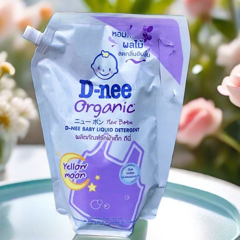 泰国D-nee迪尼婴儿洗衣液 深层清洁除螨杀菌柔软护衣无荧光剂1.4L
