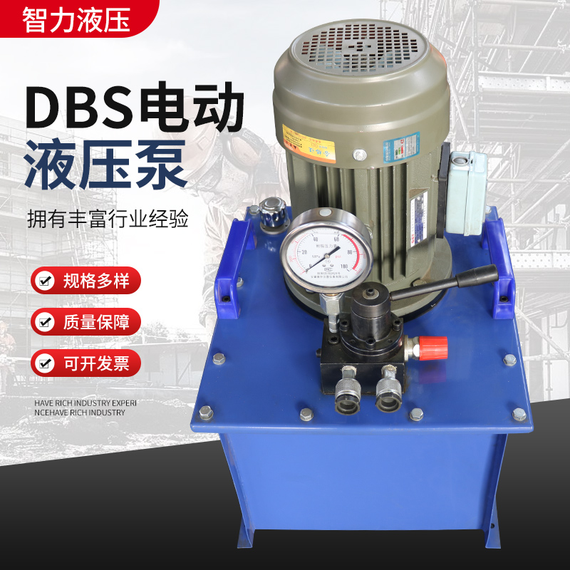 直供DBS超高压电动液压泵220V/380V单油路手动换向阀控制液压泵站
