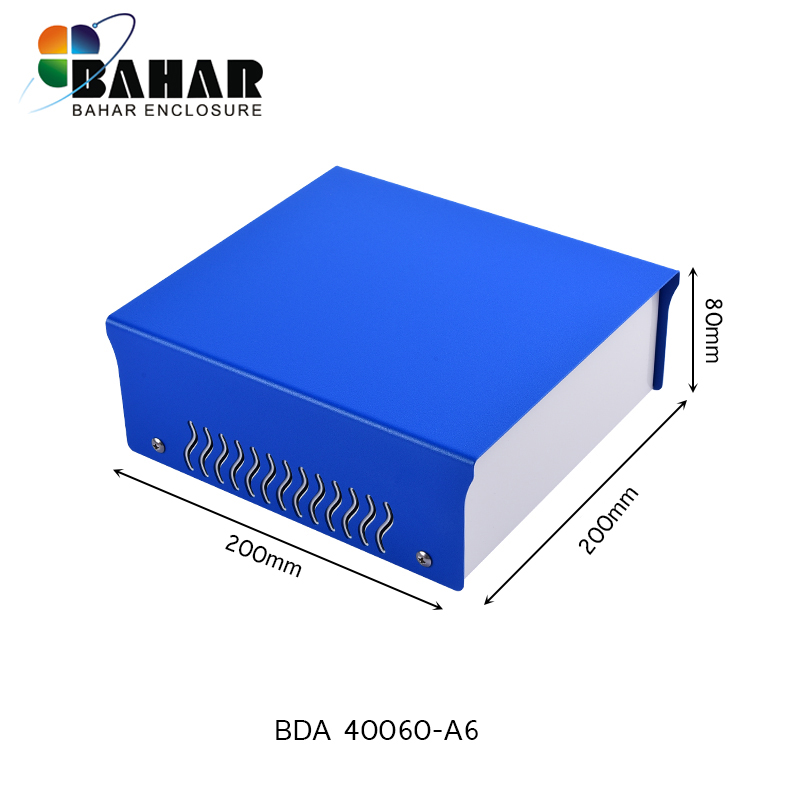 巴哈尔仪表机箱仪器外壳 电源壳体线路板型材机箱定制BDA40060