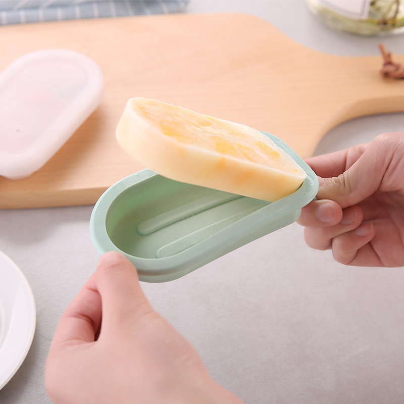 日式雪糕模具儿童冰糕冰棍家用自制冻冰块盒硅胶做冰棒冰淇淋磨具
