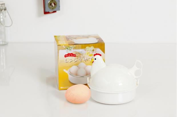 简单快捷爱心早餐专用微波炉蒸蛋器皿煮蛋模具4蛋微波炉煮蛋器