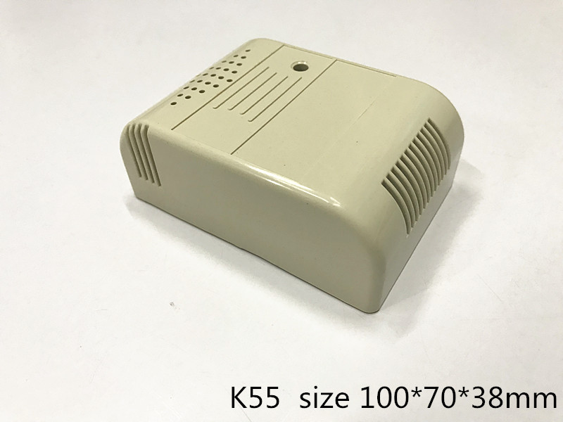 直销新款塑料外壳壁挂式传感器壳体电子元件报警盒H55  100x70x38