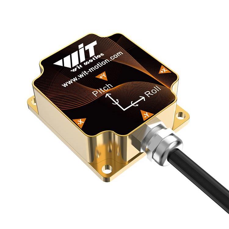 维特智能高精度加速度计角度传感器陀螺仪磁场温补倾角仪HWT9053