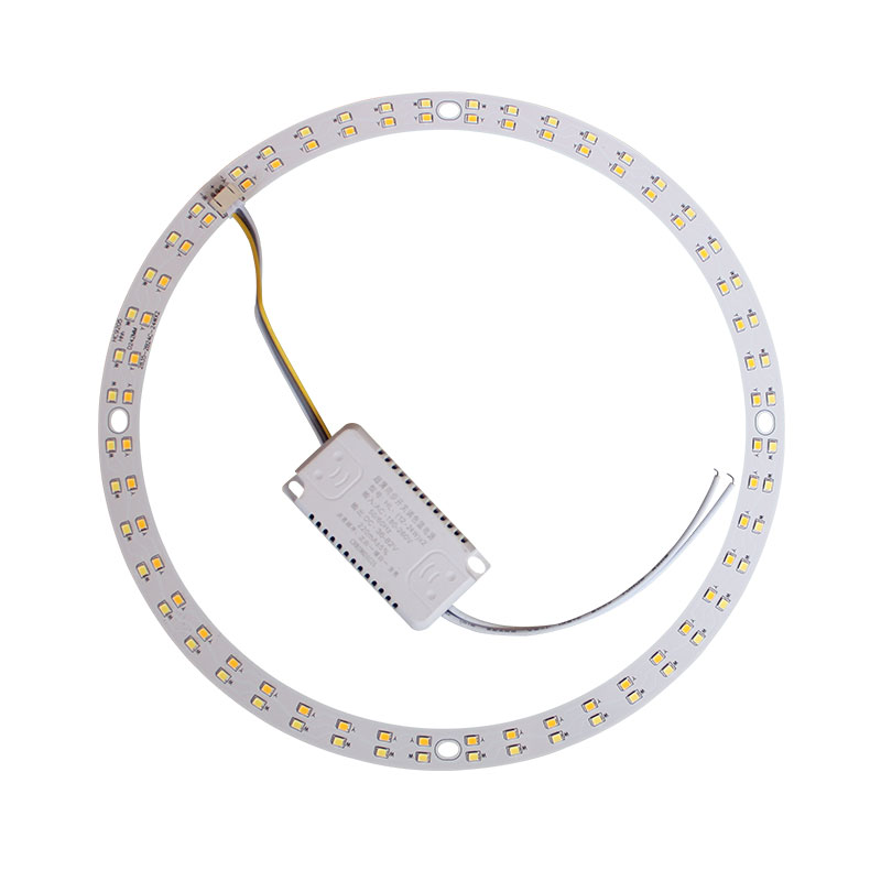 弧形led灯条环形灯芯圆形灯盘大单圈灯片吸顶灯替换芯风扇灯配件