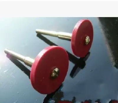 3000-10000目2.35杆3杆小砂轮片电磨抛光轮磨头 红宝石球形 磨轮