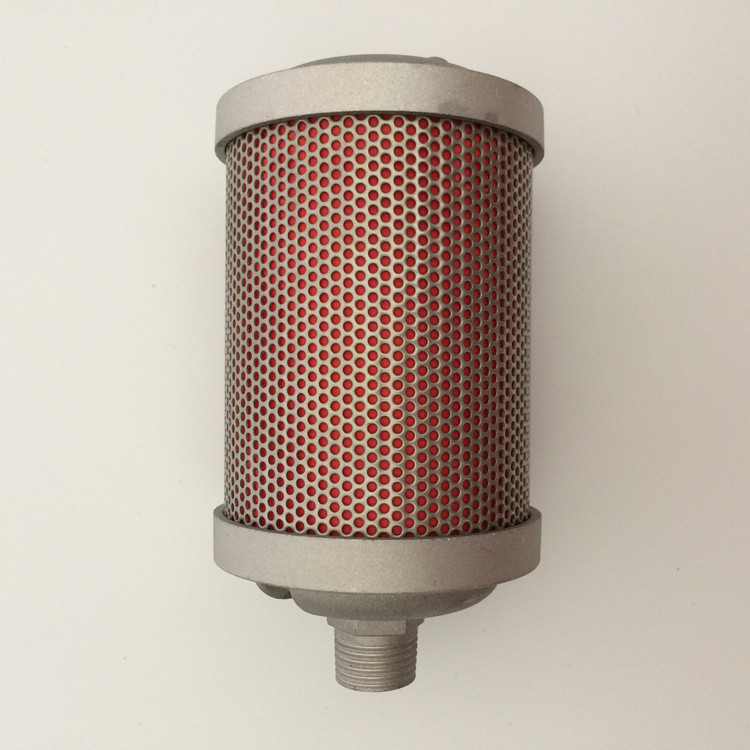 4分接口不锈钢消音器 DN15空气动力排气消音器 干燥机消声器 降噪