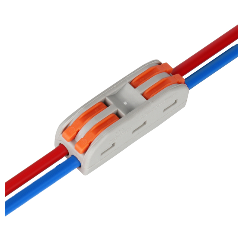 电工快速接线端子按压式导线连接器电线卡子对接头插拔.式万能夹
