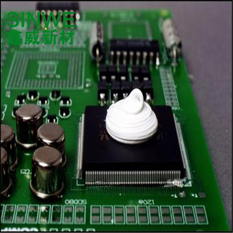 有机硅元器件固定胶耐高温单组份硅橡胶电感白色密封绝缘电子胶水