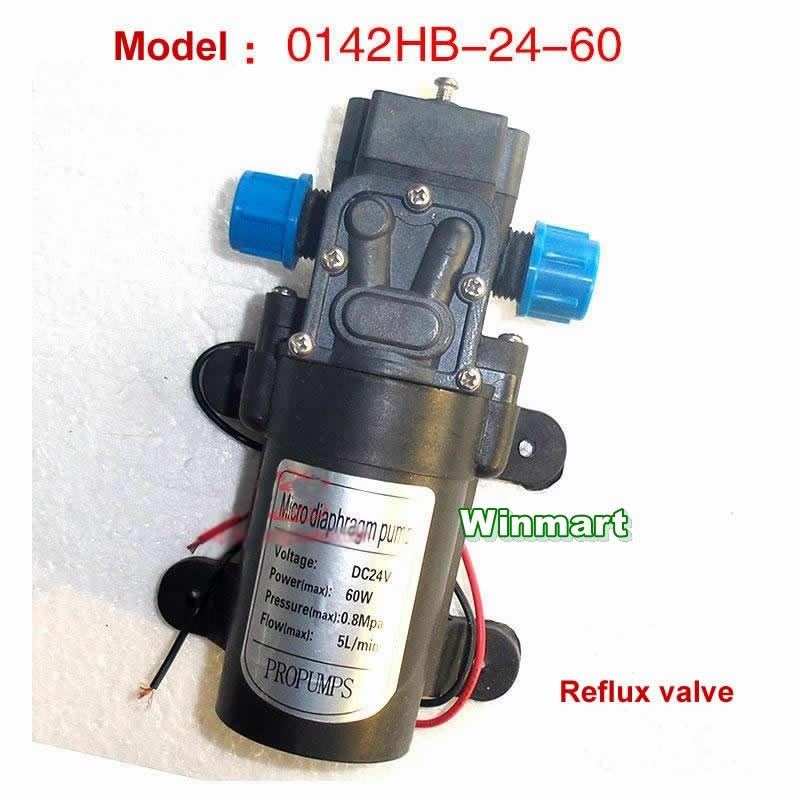 60W DC12V/24V Pipe connection Micro Diaphragm Water Pump Se