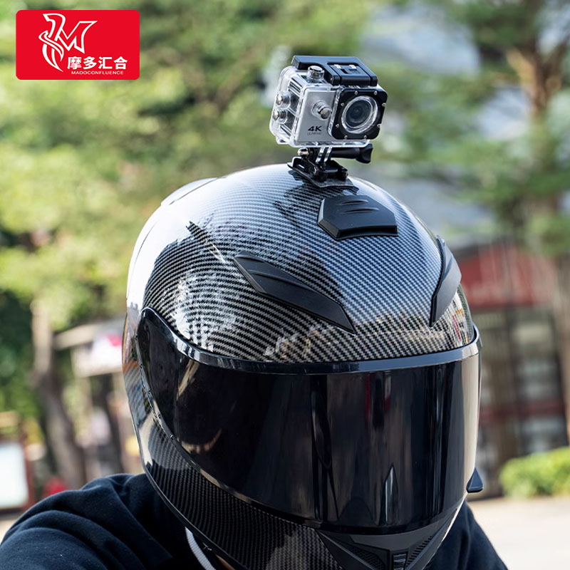 4K高清WiFi运动相机行车记录仪骑行防水360全景摩托机车DV录像机