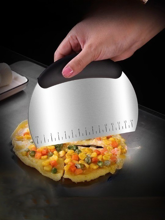 NASA德国切面刮板工具家用不锈钢刮刀厨房烘焙耐高温肠粉蛋糕刀
