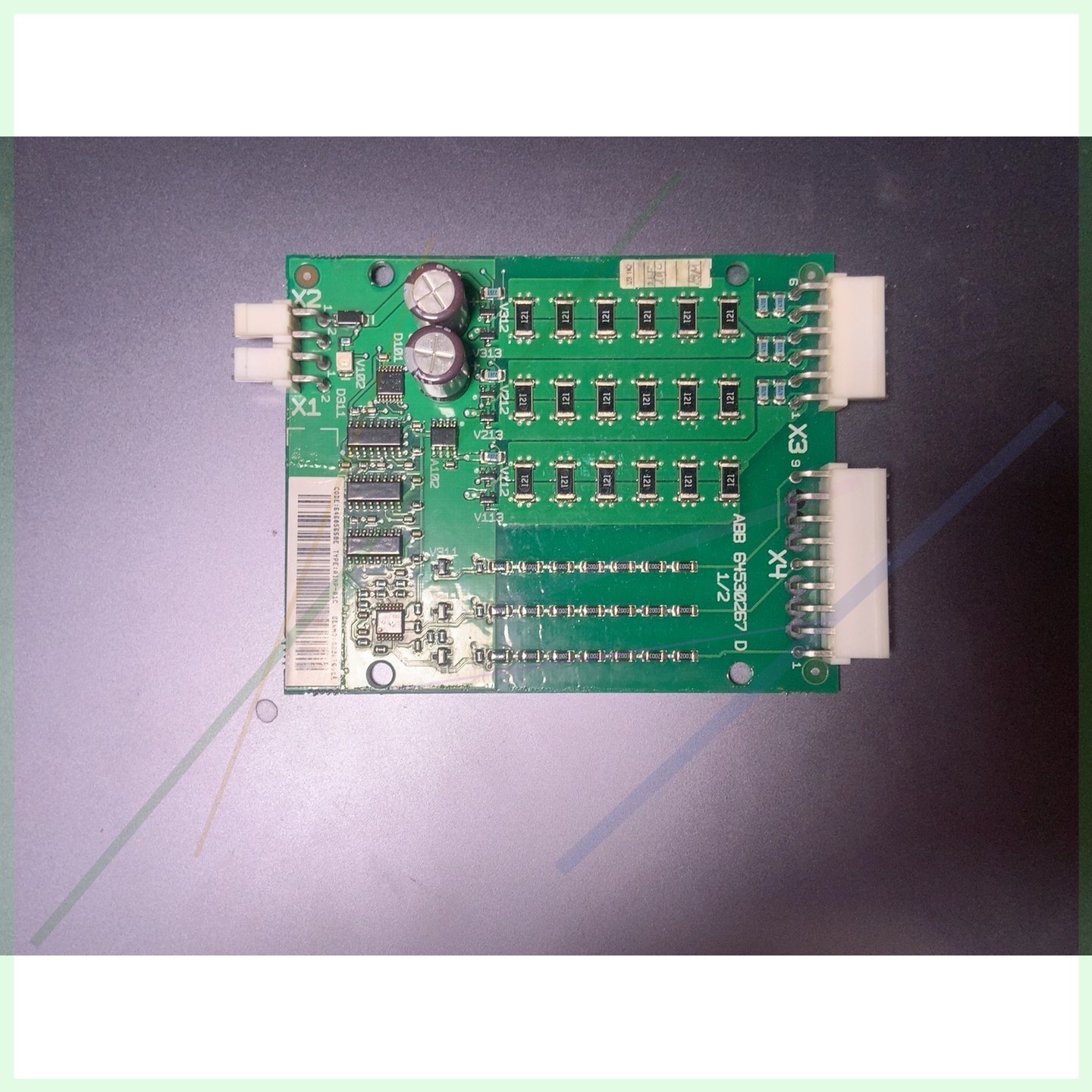 拍前询价:ABB变频器触发板, ACS800可控硅驱动板AINP-01