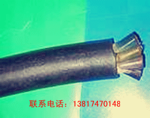 橡套软电缆橡皮电缆线橡胶电线铜芯YZ YC3*6+2*4平方