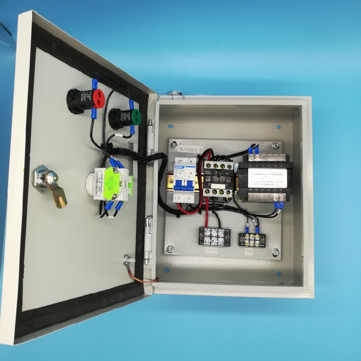 新配电箱家用电机水泵智能控制箱浮球24v水位手动自动220v 22kw销