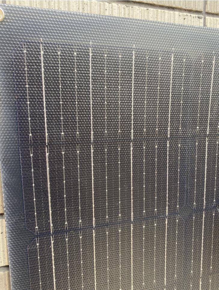 单晶300w半柔性太阳能q电池板车顶用光伏发电动车房车充电户外100
