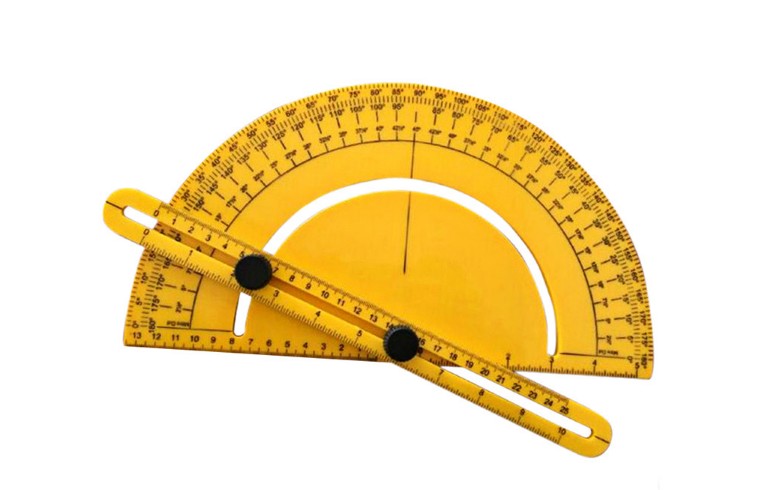 模板角器仪测量臂尺规模板工具角度180度木工尺ANGLE FINDER半圆