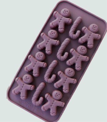 【小男孩与魔法棒】硅胶软巧克力模具 果冻布丁肥皂 易脱模很
