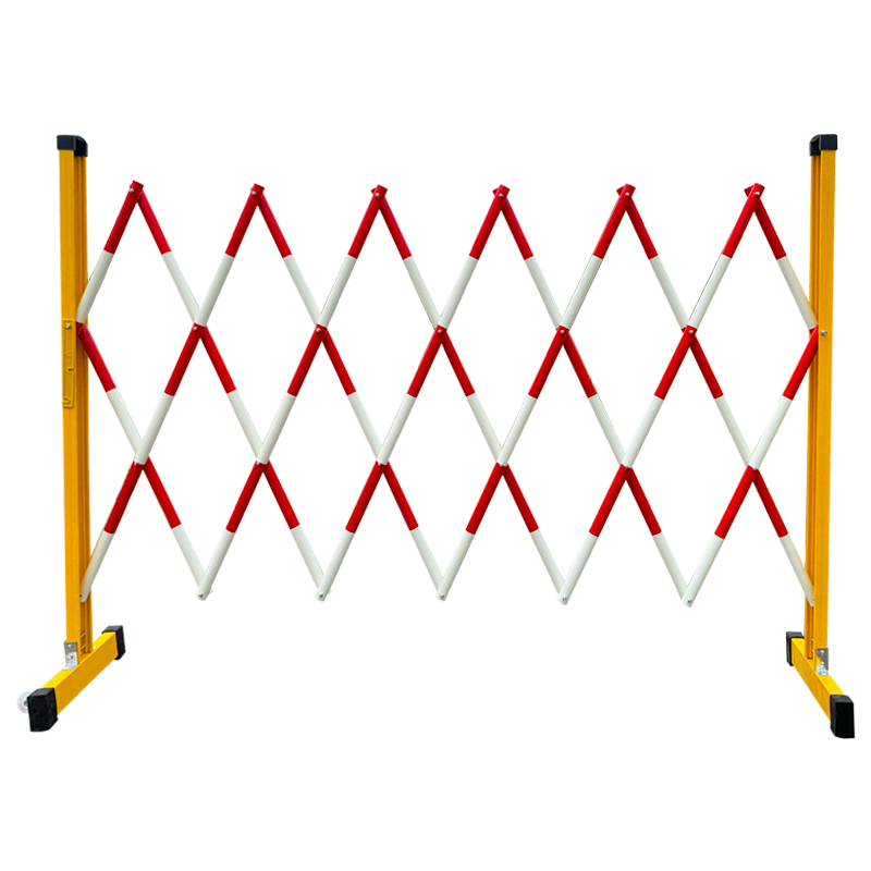 玻璃钢管式伸缩围栏电力施工绝缘硬质折叠可移动道路隔离防护栏杆