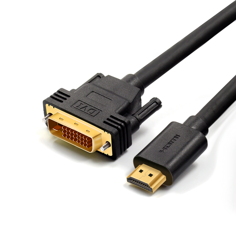 HDMI转DVI线/DVI转HDMI线电脑显卡显示器连接线互转高清HDMI转dvi