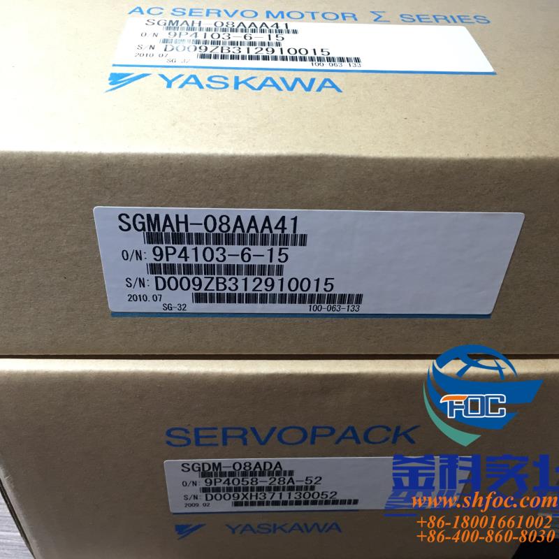 日本全新原装正品 安川伺服SGDV-5R5A01A002000现货正品询价马达
